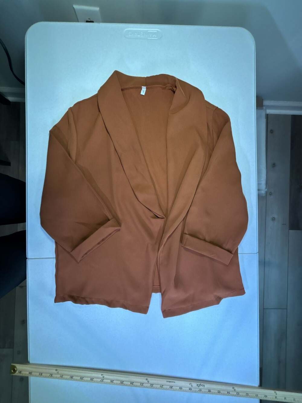 Open Front Size M Brown Casual